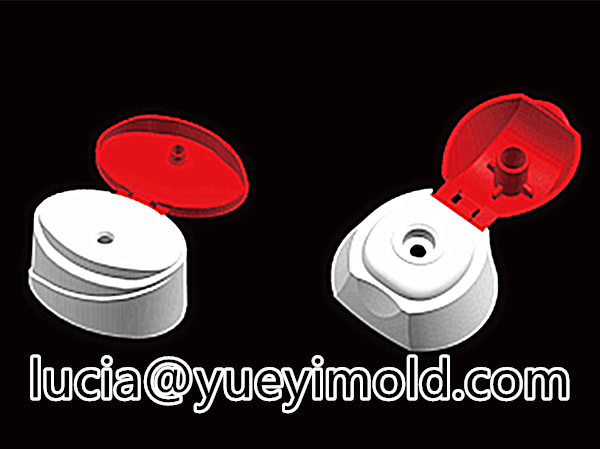 dual injection flip caps closing system – china quality 2k molds maker