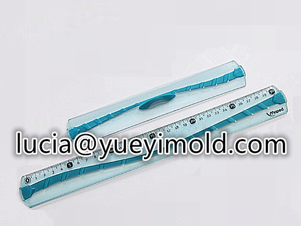 multi material keyroad ruler mold – china quality 2k molds maker